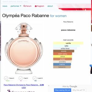 Olympea by Paco Rabanne